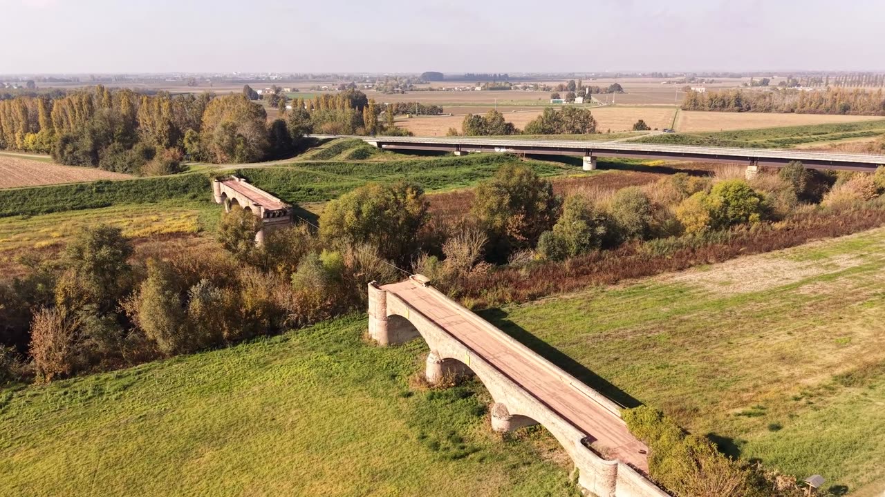 Vecchio ponte di Bagno di Piano, sul Reno